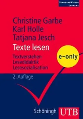 Garbe / Holle / Jesch |  Texte lesen | eBook | Sack Fachmedien