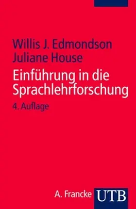 Edmondson / House | Einführung in die Sprachlehrforschung | E-Book | sack.de