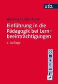 Werning / Lütje-Klose |  Einführung in die Pädagogik bei Lernbeeinträchtigungen | eBook | Sack Fachmedien