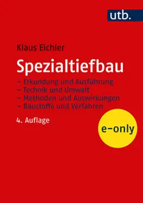 Eichler |  Spezialtiefbau | eBook | Sack Fachmedien