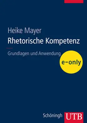 Mayer |  Rhetorische Kompetenz | eBook | Sack Fachmedien