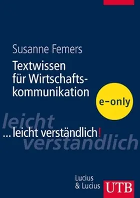 Femers-Koch |  Textwissen für die Wirtschaftskommunikation | eBook | Sack Fachmedien