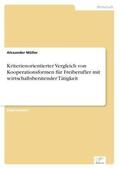 Müller |  Kriterienorientierter Vergleich von Kooperationsformen für Freiberufler mit wirtschaftsberatender Tätigkeit | Buch |  Sack Fachmedien