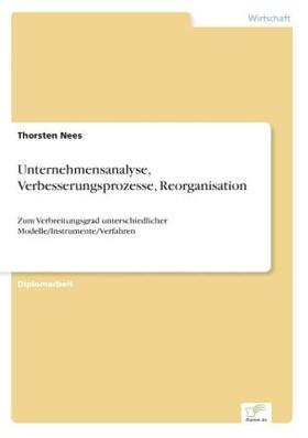 Nees |  Unternehmensanalyse, Verbesserungsprozesse, Reorganisation | Buch |  Sack Fachmedien