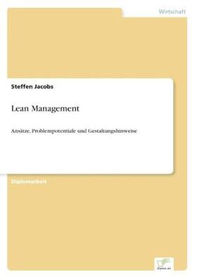 Jacobs |  Lean Management | Buch |  Sack Fachmedien