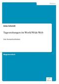 Schmidt |  Tageszeitungen im World Wide Web | Buch |  Sack Fachmedien