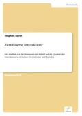 Barth |  Zertifizierte Interaktion? | Buch |  Sack Fachmedien