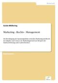 Möllering |  Marketing - Rechts - Management | Buch |  Sack Fachmedien
