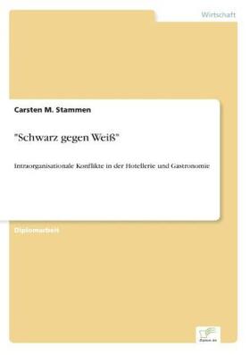Stammen |  "Schwarz gegen Weiß" | Buch |  Sack Fachmedien