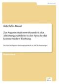 Massud |  Zur Argumentationswirksamkeit der Abtönungspartikeln in der Sprache der kommerziellen Werbung | Buch |  Sack Fachmedien