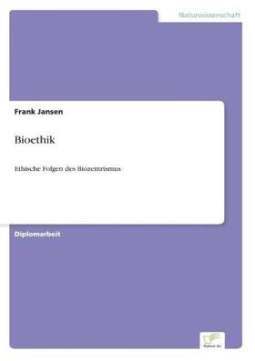 Jansen |  Bioethik | Buch |  Sack Fachmedien