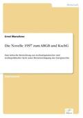 Marschner |  Die Novelle 1997 zum ABGB und KschG | Buch |  Sack Fachmedien