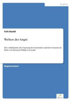 Etzold |  Welten der Angst | Buch |  Sack Fachmedien