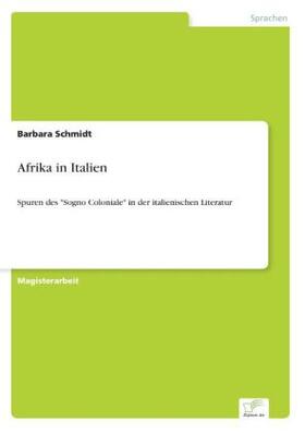 Schmidt |  Afrika in Italien | Buch |  Sack Fachmedien