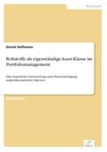 Hoffmann |  Rohstoffe als eigenständige Asset-Klasse im Portfoliomanagement | Buch |  Sack Fachmedien