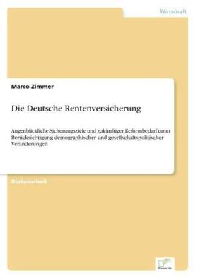Zimmer | Die Deutsche Rentenversicherung | Buch | 978-3-8386-8802-2 | sack.de