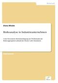Wieske |  Risikoanalyse in Industrieunternehmen | Buch |  Sack Fachmedien