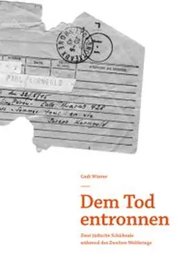 Winter |  Dem Tod entronnen | Buch |  Sack Fachmedien