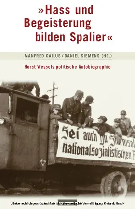 Gailus / Siemens | "Hass und Begeisterung bilden Spalier" | E-Book | www.sack.de