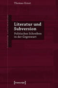 Ernst |  Literatur und Subversion | eBook | Sack Fachmedien