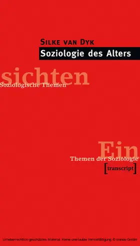 van Dyk | Soziologie des Alters | E-Book | www.sack.de