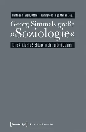 Tyrell / Rammstedt / Meyer |  Georg Simmels große »Soziologie« | eBook | Sack Fachmedien