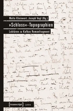 Kleinwort / Vogl | »Schloss«-Topographien | E-Book | www.sack.de