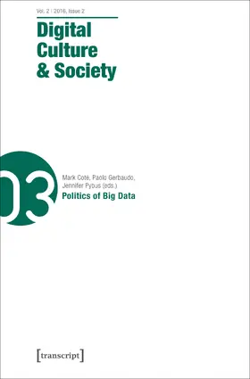 Reichert / Richterich / Abend |  Digital Culture & Society (DCS) | eBook | Sack Fachmedien
