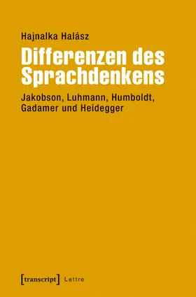 Halász |  Differenzen des Sprachdenkens | eBook | Sack Fachmedien