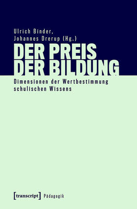 Binder / Drerup |  Der Preis der Bildung | eBook | Sack Fachmedien
