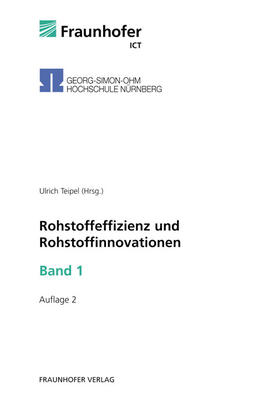 Teipel / Fraunhofer ICT, Pfinztal |  Rohstoffeffizienz und Rohstoffinnovationen  1 | Buch |  Sack Fachmedien