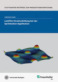 Hager / Fraunhofer IPA, Stuttgart |  Lackfilm-Strukturbildung bei der Spritzlackier-Applikation | Buch |  Sack Fachmedien