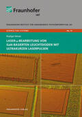 Moser / Ambacher / Fraunhofer IAF, Freiburg |  Laser-µ-Bearbeitung von GaN-basierten Leuchtdioden mit ultrakurzen Laserpulsen | Buch |  Sack Fachmedien