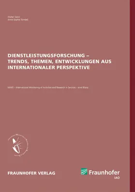 Ganz / Meiren / Nägele |  Dienstleistungsforschung - Trends, Themen, Entwicklungen aus internationaler Perspektive | Buch |  Sack Fachmedien
