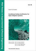 Schneider / Fraunhofer IESE, Kaiserslautern |  Conditional Safety Certification for Open Adaptive Systems | Buch |  Sack Fachmedien
