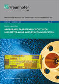Lopez-Diaz / Ambacher / Fraunhofer IAF, Freiburg |  Broadband Transceiver Circuits for Millimeter-Wave Wireless Communication | Buch |  Sack Fachmedien