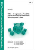 Zhang / Fraunhofer IESE, Kaiserslautern |  VITAL - Reengineering Variability Specifications and Realizations in Software Product Lines | Buch |  Sack Fachmedien