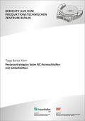 Borsoi Klein / Uhlmann / Fraunhofer IPK, Berlin |  Prozessstrategien beim NC-Formschleifen mit Schleifstiften. | Buch |  Sack Fachmedien
