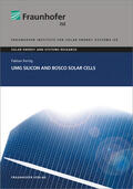 Fertig / Fraunhofer ISE |  UMG Silicon and BOSCO Solar Cells | Buch |  Sack Fachmedien