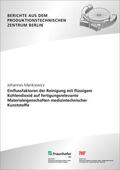 Mankiewicz / Uhlmann / Fraunhofer IPK |  Mankiewicz, J: Reinigung mit flüssigem Kohlendioxid | Buch |  Sack Fachmedien