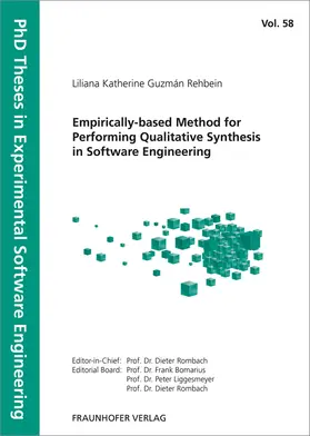 Katherine / Rehbein / Fraunhofer IESE |  Empirically-based Method for Performing Qualitative Synthesis in Software Engineering | Buch |  Sack Fachmedien