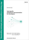 Bomarius / Liggesmeyer / Rombach |  Task-Specific Architecture Documentation for Developers. | Buch |  Sack Fachmedien