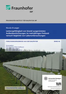 Sedlbauer / Leistner / Mehra |  Leistungsfähigkeit von biozid ausgerüsteten Außenbeschichtungen im mehrjährigen Freilandversuch begleitet von Laboruntersuchungen. | Buch |  Sack Fachmedien