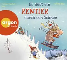 Blau |  Es düst ein Rentier durch den Schnee | Sonstiges |  Sack Fachmedien