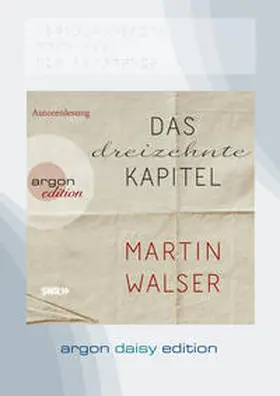 Walser |  Das dreizehnte Kapitel (DAISY Edition) | Sonstiges |  Sack Fachmedien