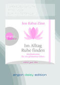 Kabat-Zinn |  Im Alltag Ruhe finden (DAISY Edition) | Sonstiges |  Sack Fachmedien