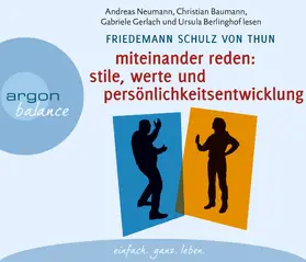 Schulz von Thun | Miteinander reden Teil 2: Stile, Werte und Persönlichkeitsentwicklung | Sonstiges | 978-3-8398-8071-5 | sack.de