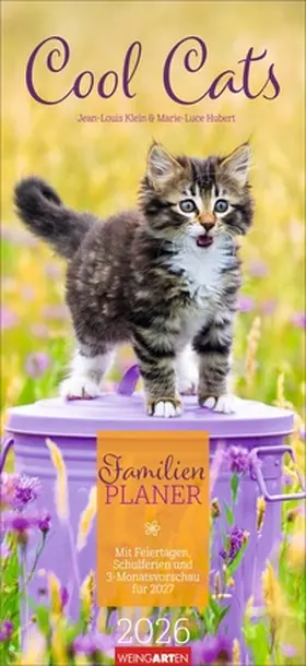  Cool Cats Familienplaner 2026 | Sonstiges |  Sack Fachmedien