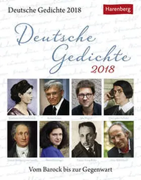 Deutsche Gedichte - Kalender 2018 | Sonstiges | 978-3-8400-1712-4 | www.sack.de