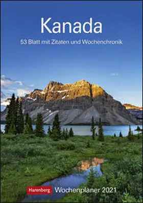 Kanada 2021 Wochenplaner | Sonstiges | 978-3-8400-2470-2 | www.sack.de